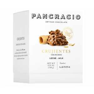 PANCRACIO Crujientes de chocolate con leche 140 g.