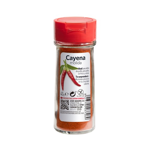 CARMENCITA Pimienta Cayena molida 40 g.