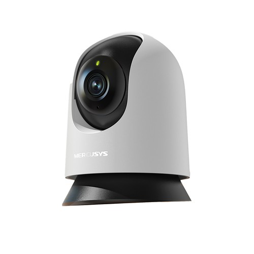 Cámara de vigilancia WiFi MERCUSYS MC200, 1080p, 360°, asistente de Voz, detección de movimiento con IA.