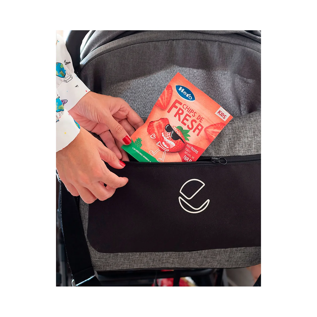 Kids Chips de fresa elaborados sin azúcares añadidos 12 g.