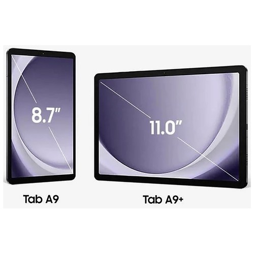 SAMSUNG Galaxy Tab A9+ gris, 128GB + 6GB Ram, Tablet 27,94cm (11"). SM-X210RZAREUB.
