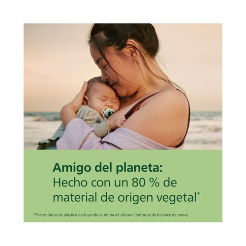 AVENT Ultra air de Philips Chupetes de 0 a 6 meses, con tetina con diseño ortodóntico 2 uds.