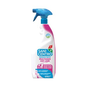 Imagen de SANICENTRO Limpiador desinfectante multiusos con lejía y espuma activa 750 ml.