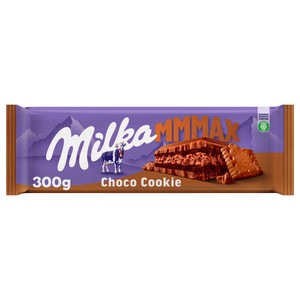MILKA Chocolate relleno de cacao y galleta Swing con galleta 300 g.