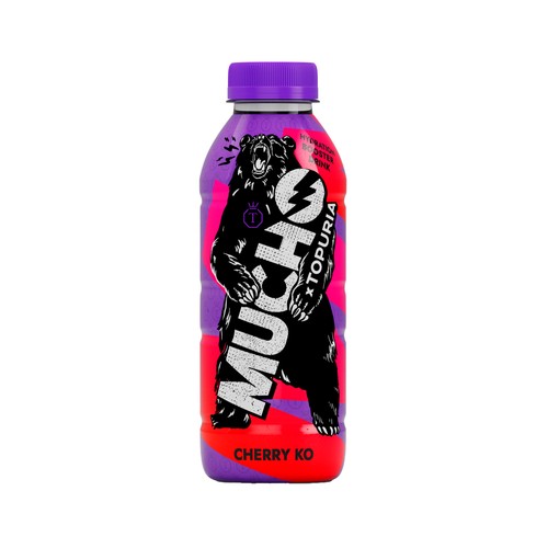 MUCHO X TOPURIA Bebida isotónica cherry 50 cl.