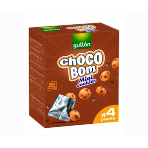 GULLÓN Chocobom mini cookies 160 gr.