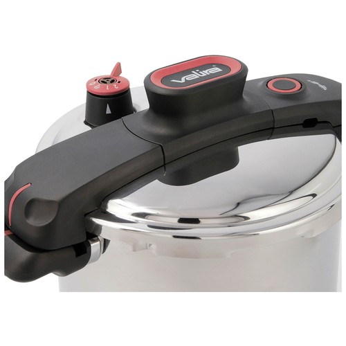 Olla a presión VALIRIA MONTANA inox de 6 litros.