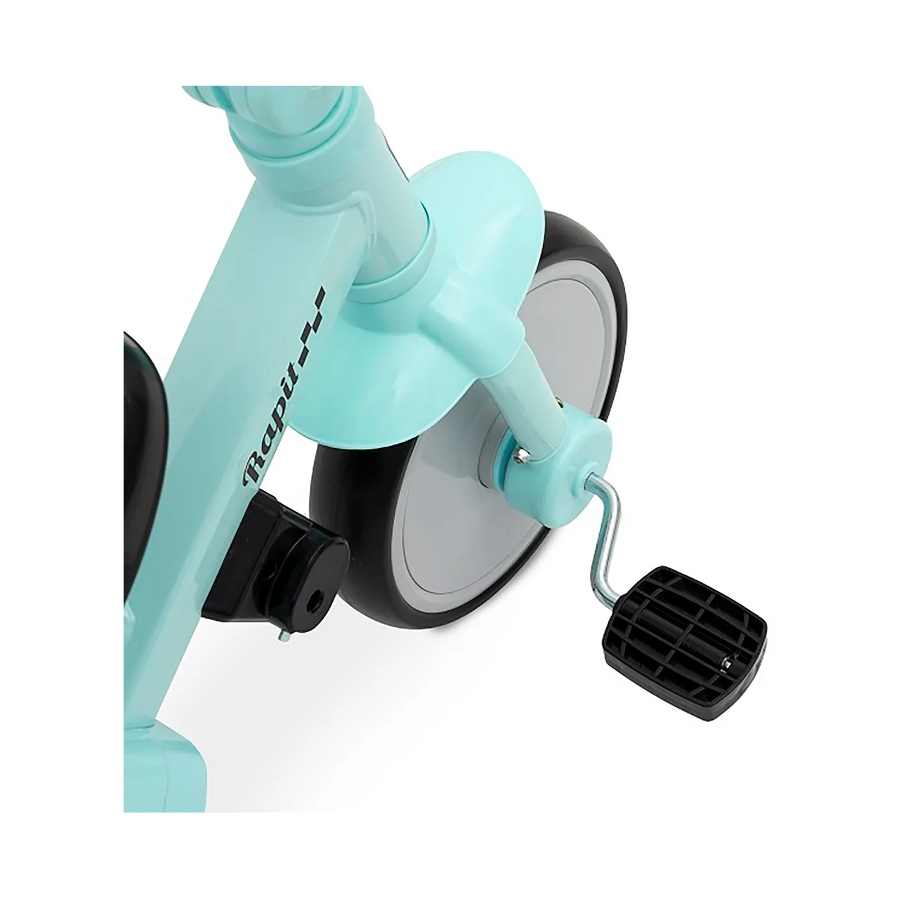 Triciclo infantil andador evolutivo 5 en 1, color verde menta.