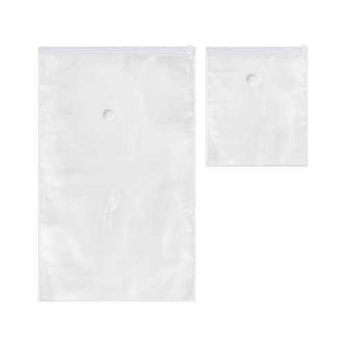 Set de 2 bolsas aspiradoras de 40x50 cm y de 70x100 cm, ACTUEL.