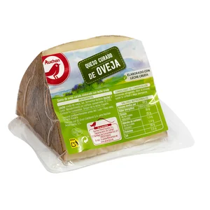 AUCHAN Queso de oveja curado, cuña Producto Alcampo.
