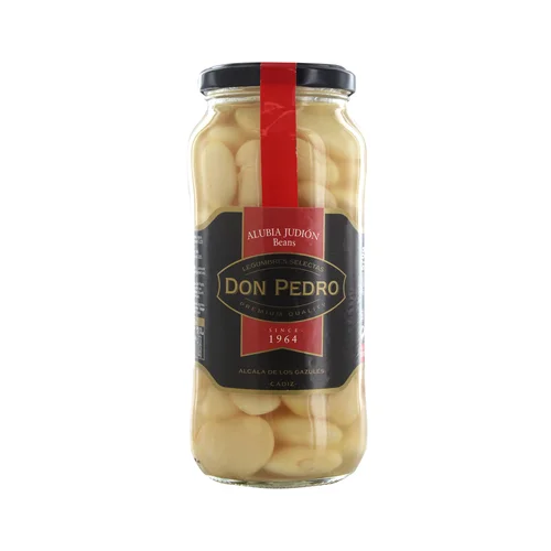 Garbanza cocida frasco de 400 g.