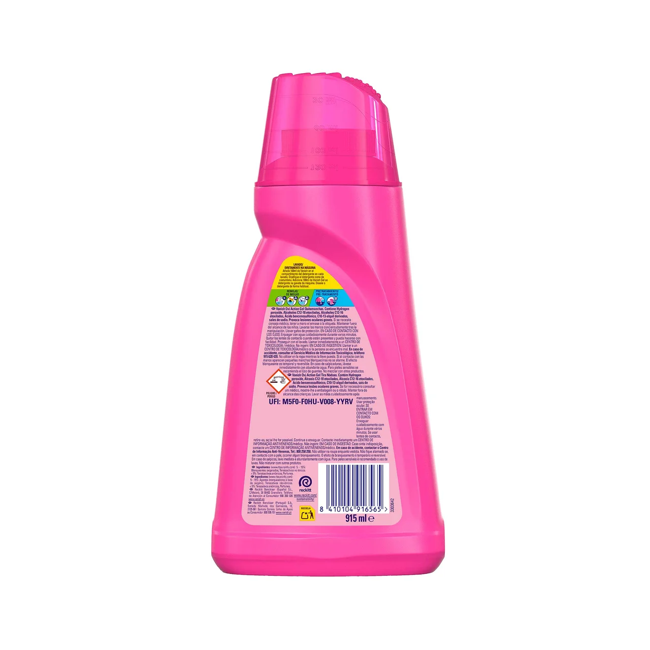 Activador en gel oxi pink 915 ml.