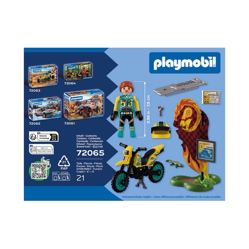 PLAYMOBIL 72065. Moto todoterreno.