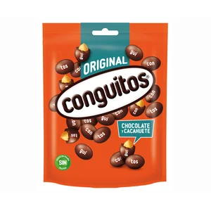 LACASA Cacahuete de chocolate negro conguito 200 gr.