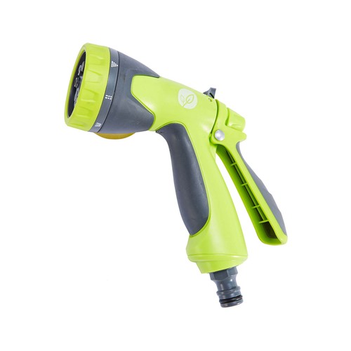 Pistola pulverizadora con 8 patrones para riego, GARDENSTAR ALCAMPO.