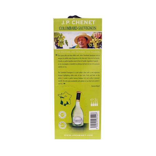 J.P. CHENET  Vino blanco de Francia J.P. CHENET bag in box de 3 l.