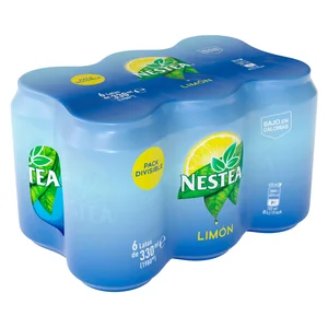 NESTEA Bebida te al limón pack 6 uds lata 33 cl