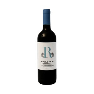 CALLE REAL Vino tinto con D.O. Valdepeñas botella de 75 cl.