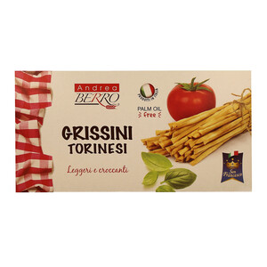 Imagen de ANDREA BERRO Palitos de pan horneados con aceite de girasol 250 g.