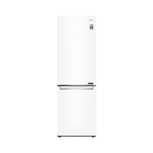 Frigorífico combi LG GBB61SWGGN NO FROST, clasificación energética: D, H: 186cm, A: 59,5cm, F: 67,5cm, capacidad total: 342L.