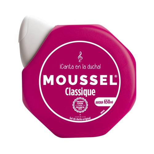 Gel de baño o ducha con pH neutro MOUSSEL Classique 900 ml.