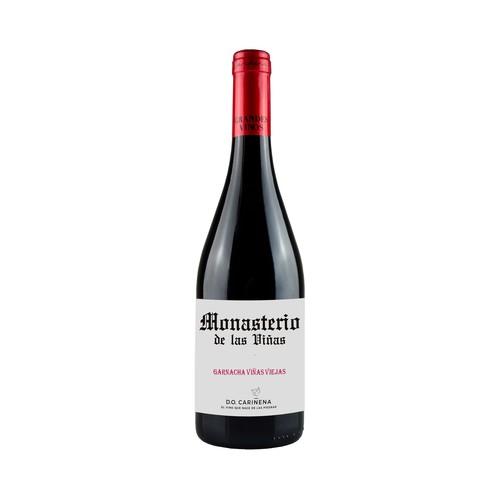 MONASTERIO DE LAS VIÑAS Viñas viejas Vino tinto con D.O. Cariñena botella 75 cl.