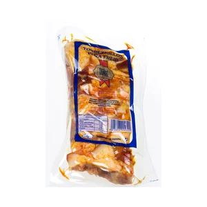Torreznillos de papada de cerdo, adobados y oreados en secadero, envasados al vacio LA RIBERA 500 g.