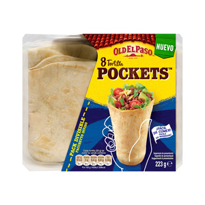 Imagen de OLD EL PASO Tortillas Pocket Mejicanas OLD EL PASO 8 uds. 223 g.