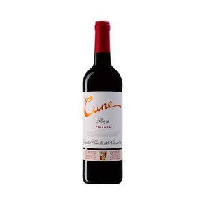 Imagen de CUNE  Vino tinto crianza con D.O. Ca. Rioja botella de 75 cl.