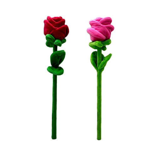 Rosa de peluche 40 cm ONE TWO FUN ALCAMPO