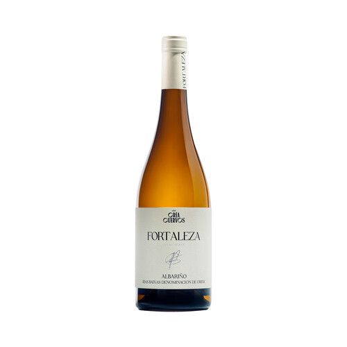 CRIA CUERVOS FORTALEZA Vino blanco albariño con D.O. Rías Baixas CRIA CUERVOS Fortaleza by Lucas Vazquez botella de 75 cl.