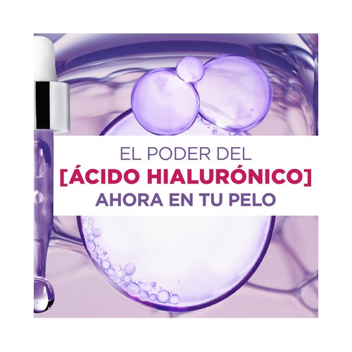 ELVIVE Champú hidratante hasta 72 horas con ácido Hialurónico, para cabello deshidratado ELVIVE Hidra hialurónico 700 ml.