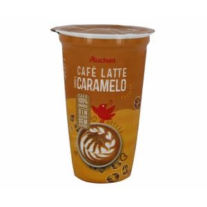 Imagen de AUCHAN Café latte caramelo 250 ml. Producto Alcampo