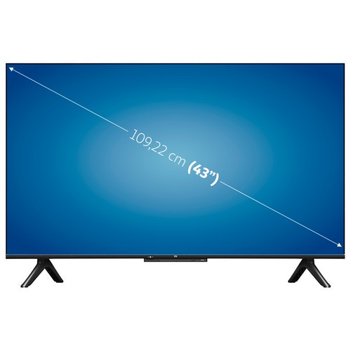 Televisión 109,22 cm (43") LED XIAOMI Mi TV P1 4K, HDR10+, SMART TV, WIFI, BLUETOOTH, TDT T2, USB reproductor, 3HDMI, 60HZ.