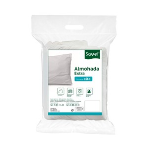 Imagen de Almohada de fibra 105cm, firmeza alta, SAVEL.