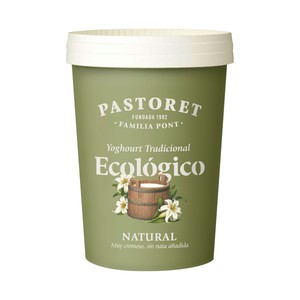 Imagen de PASTORET Yogur tradicional natural ecológico 500 g.