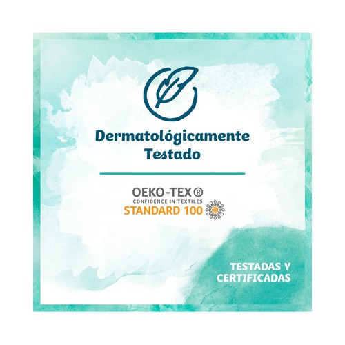DODOT Toallitas húmedas para bebé con fibras 100% de origen vegetal DODOT Cuidado total aqua 3 x 48 uds.