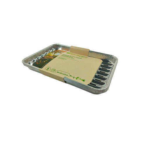Set de 5 piezas de aluminio de 34x23x2.8 cm, GARDENSTAR