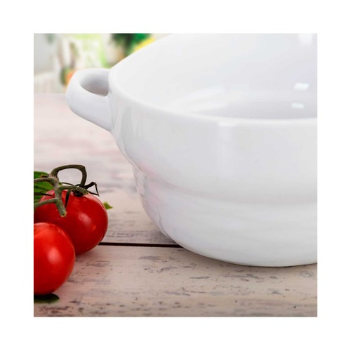 Bol para Sopa de Gres color blanco 50cl Vita, QUID