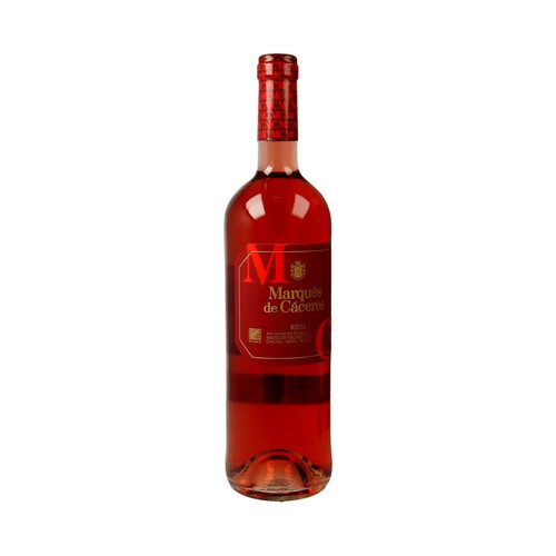 MARQUÉS DE CÁCERES  Vino rosado con D.O. Rioja MARQUÉS DE CÁCERES botella de 75 cl.