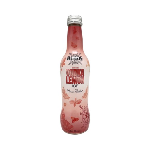 BL4DE Premium Combinado con sabor vodka con limón botella 27.5 cl.
