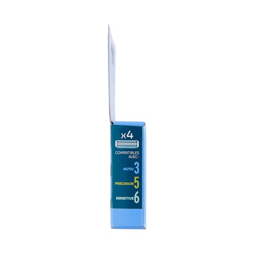 COSMIA Activ Recambios de maquinilla de afeitar de 3 hojas 4 uds.