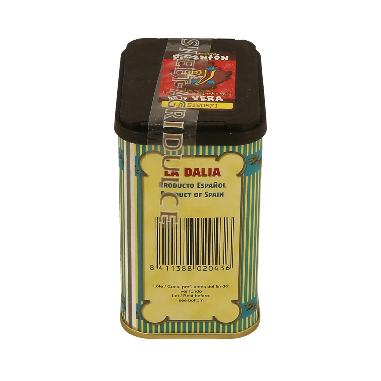 Pimentón agridulce en lata de 70 g.