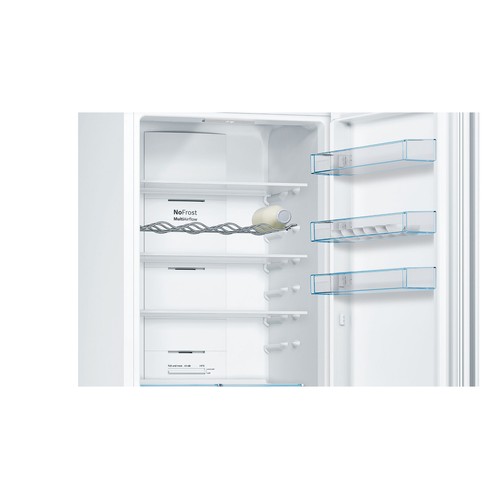 Frigorífico combi 203cm BOSCH KGN39VWEA NO FROST, clasificación energética: E, H: 203cm, A: 60cm, F: 66cm, capacidad total: 366L.