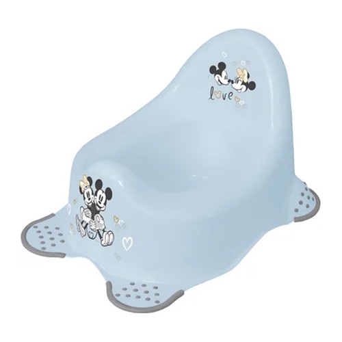 Orinal infantil azul de Mickey y Minnie Mouse, DISNEY.