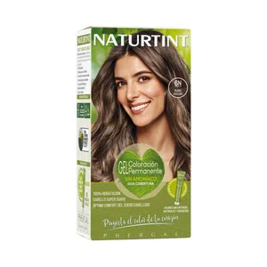 NATURTINT Gel de coloración permanente sin amoníaco, tono 6N rubio oscuro NATURTIN.