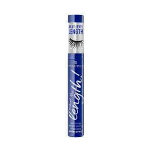 ESSENCE What the length! tono negro Mascara de pestañas resistente al agua, efecto longitud y definición.