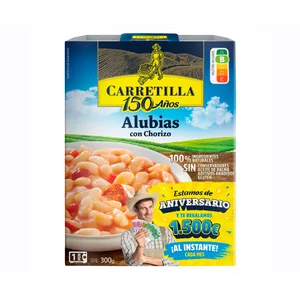 CARRETILLA Alubias al estilo casero 300 g.