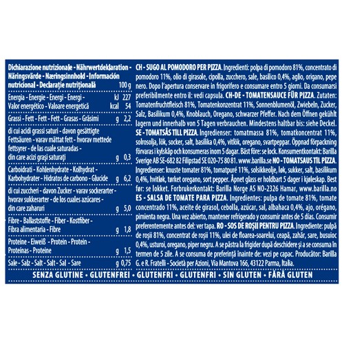 BARILLA Salsa para pasta bolognese 300g