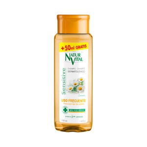 Champú sensitive uso frecuente NaturVital 300 ml.